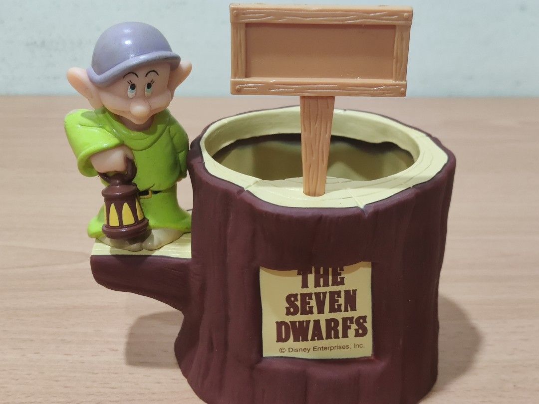 Decorative Planter Pot Dopey The Seven Dwarfs, Furniture & Home Living ...