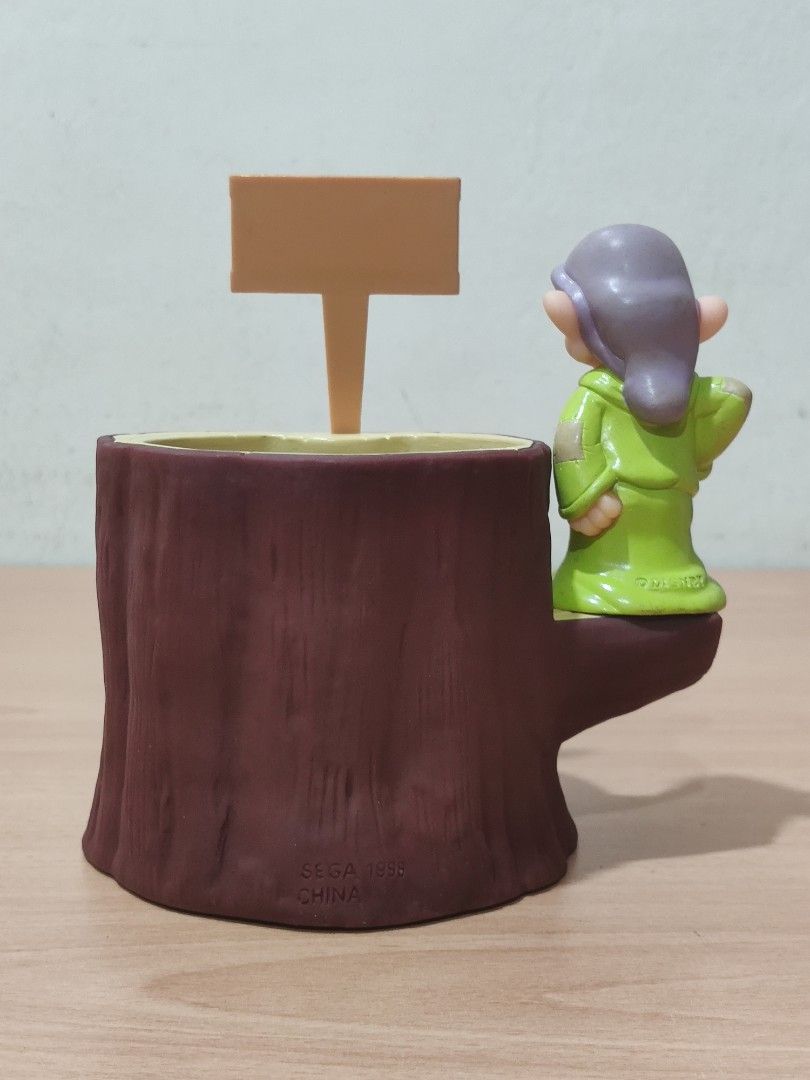 Decorative Planter Pot Dopey The Seven Dwarfs, Furniture & Home Living ...
