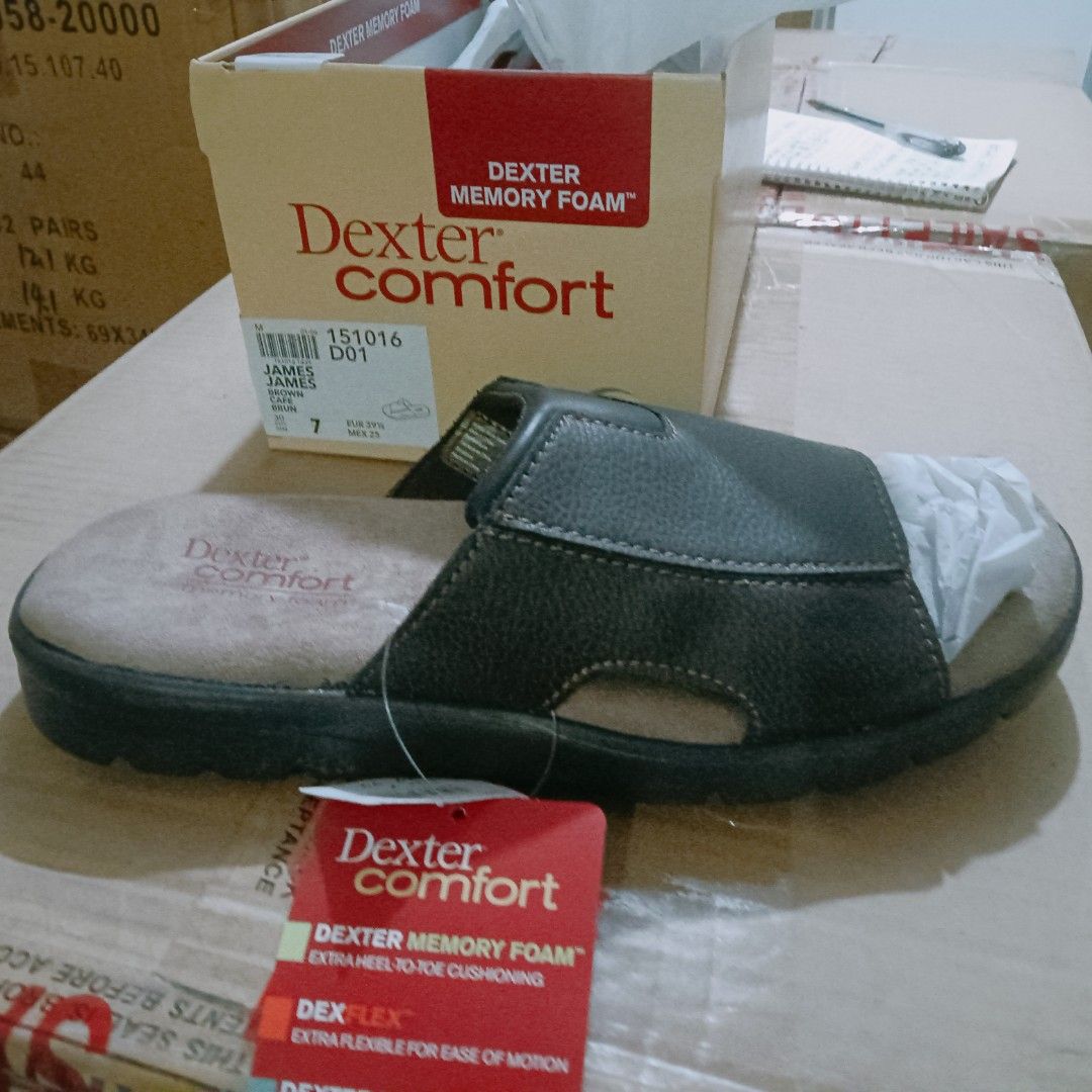 Dexter comfort memory foam sandals shop