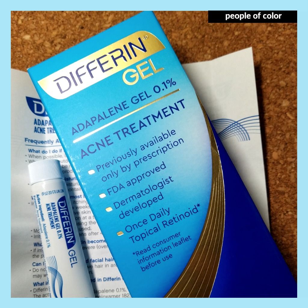 Differin Adapalene gel for acne topical retinoid (US), Beauty