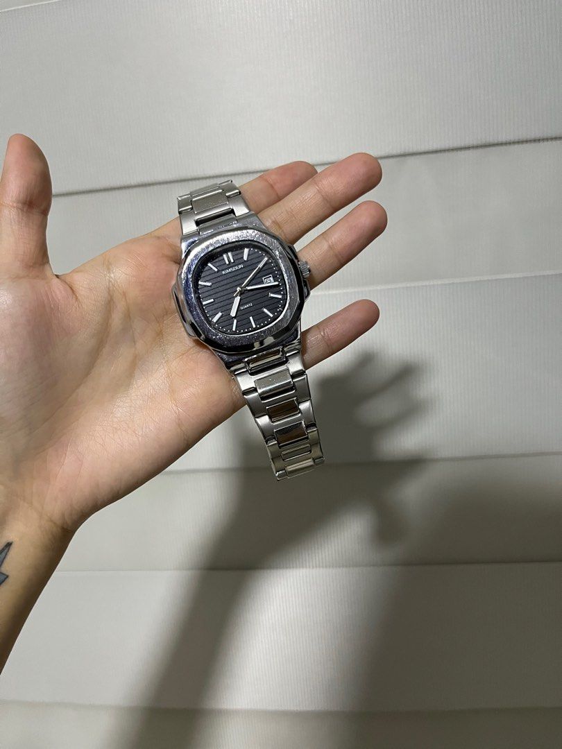 Quartz watch clearance stainless steel