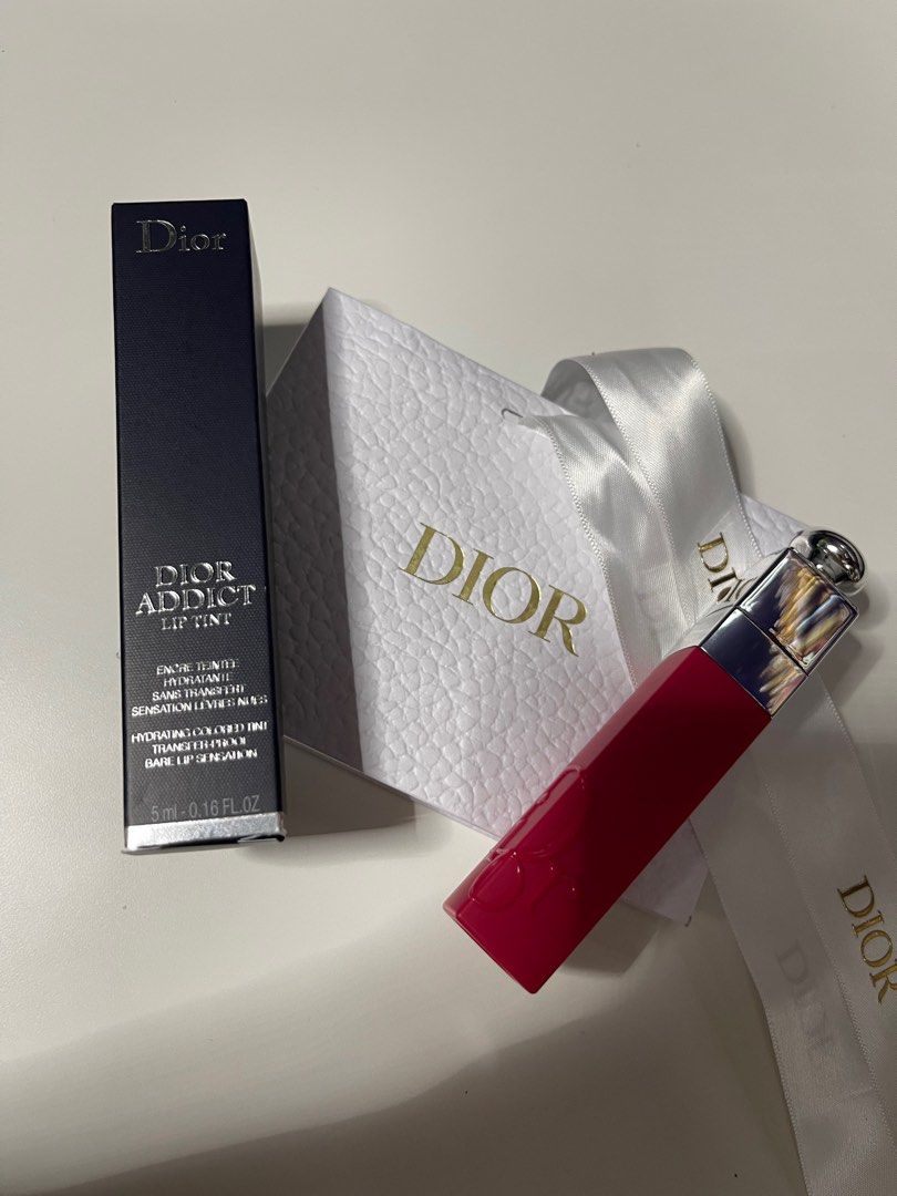 Dior Lip Tint Shade 761 Natural Fuchsia, Beauty & Personal Care, Face