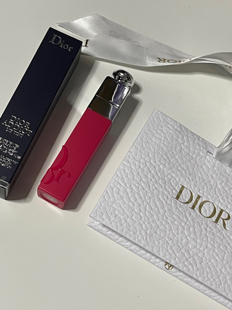 Dior Lip Tint Shade 761 Natural Fuchsia, Beauty & Personal Care, Face