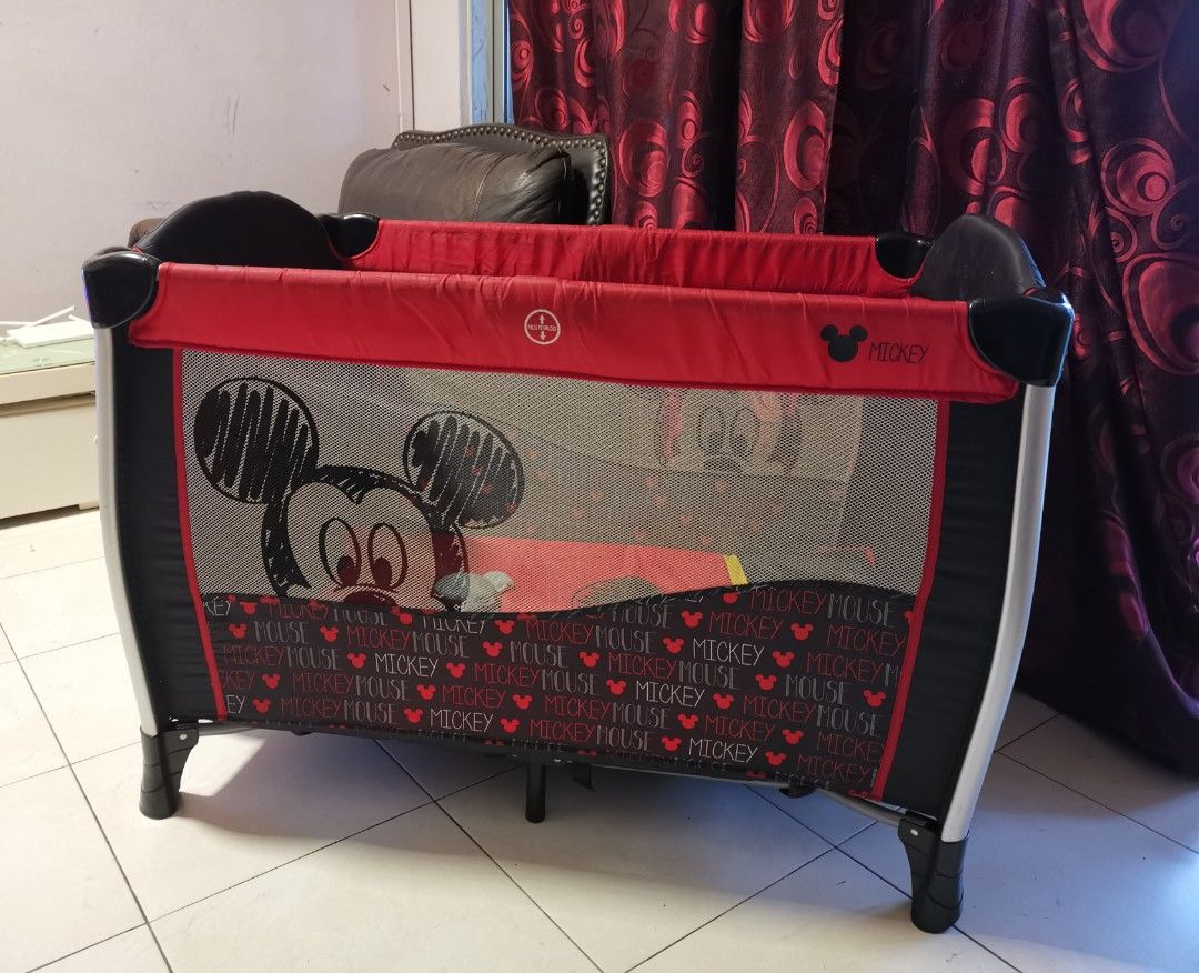 Disney Playpen, Babies & Kids, Baby Nursery & Kids Furniture, Cots