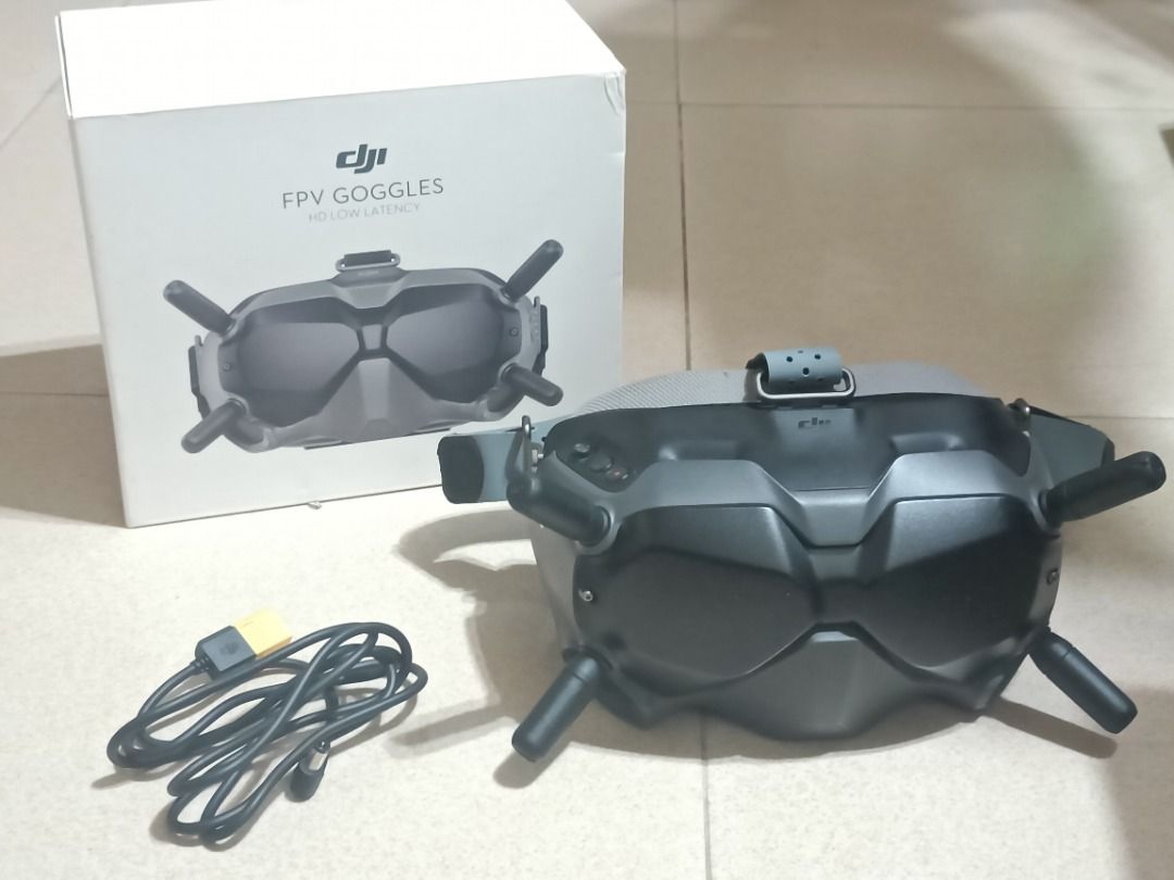 Dji Fpv Goggle V1, Photography, Drones on Carousell