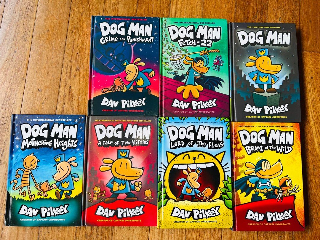 Dog Man Books, Hobbies & Toys, Books & Magazines, Children's Books on