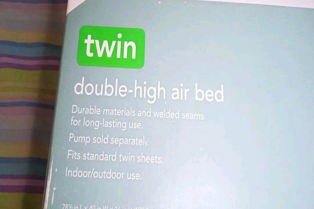 Embark Twin DoubleHigh Air Bed, Furniture & Home Living, Furniture