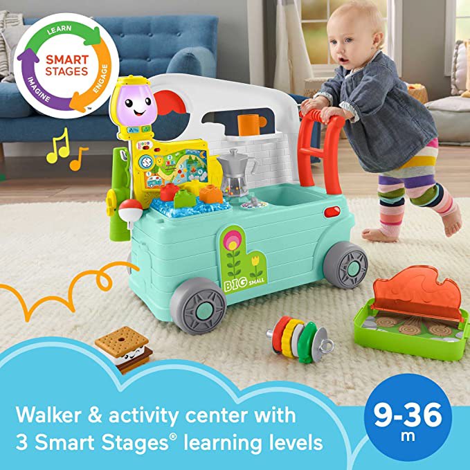 Toddler Toys Fisher-Price Laugh Learn 3-In-1 On-the-Go Camper