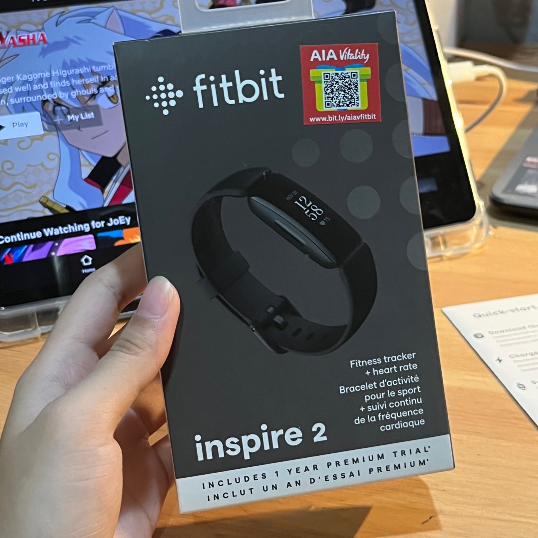 Fitbit inspire sales box