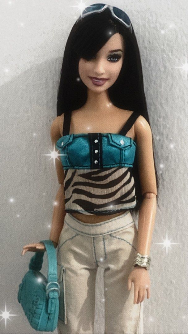 FOR SALE BARBIE FASHION FEVER 2OO7 RAQUELLE DOLL COMPLETE WITH BOX PLS READ THE CAPTION TYY