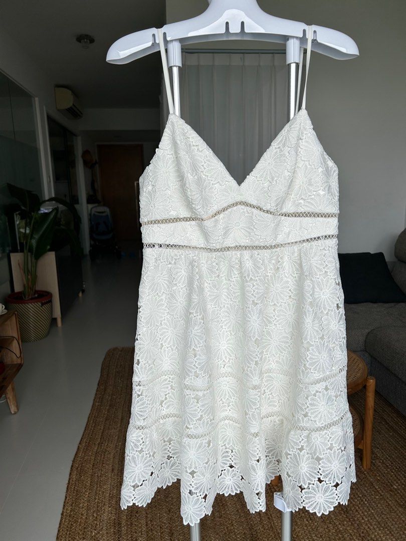 Petite white deals sundress