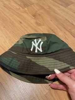 Nike New York Yankees Vapor Dri-fit Bucket Hat in Blue for Men