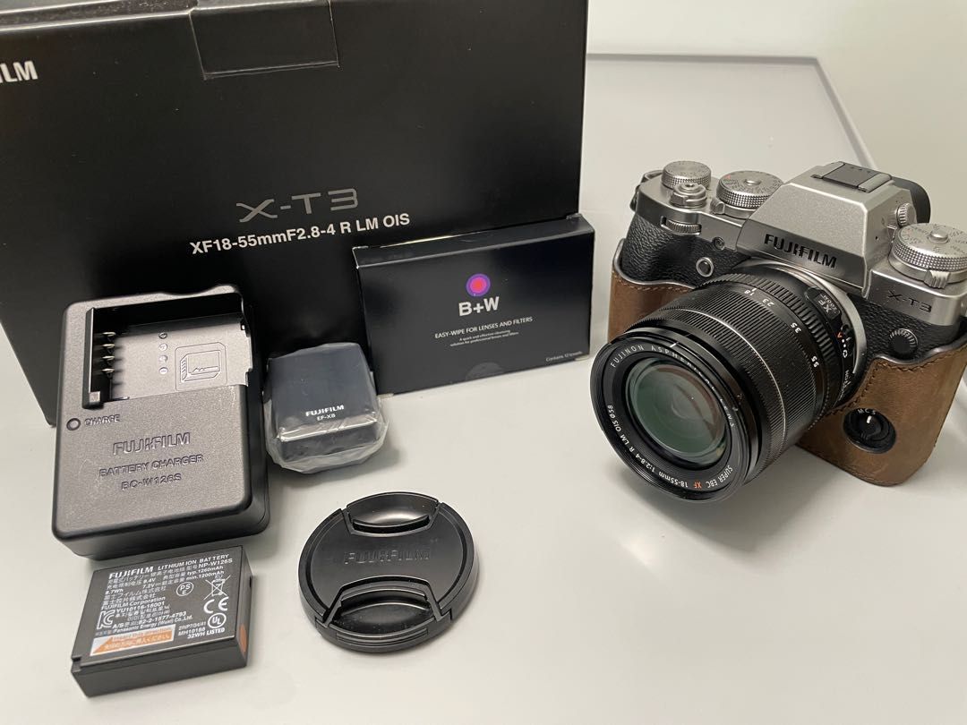 富士相機Fujifilm X-T3 18-55 kit 鏡有盒有電全套齊新淨送相機帶及