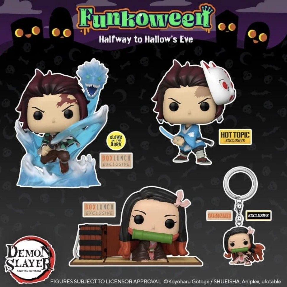 demon slayer hot topic funko