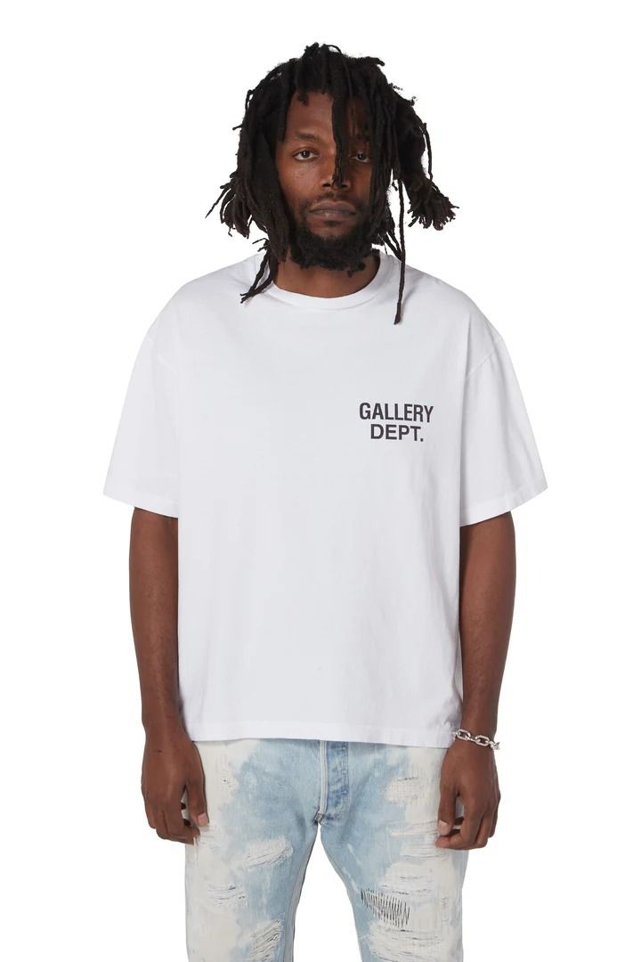 gallery dept white t shirt