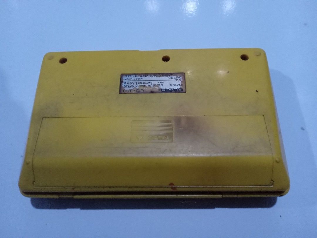 Game watch jadul SUBMARINE BATTLE casio koleksi antik dekorasi vintage