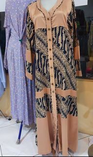Gamis Batik jumbo peatjar
