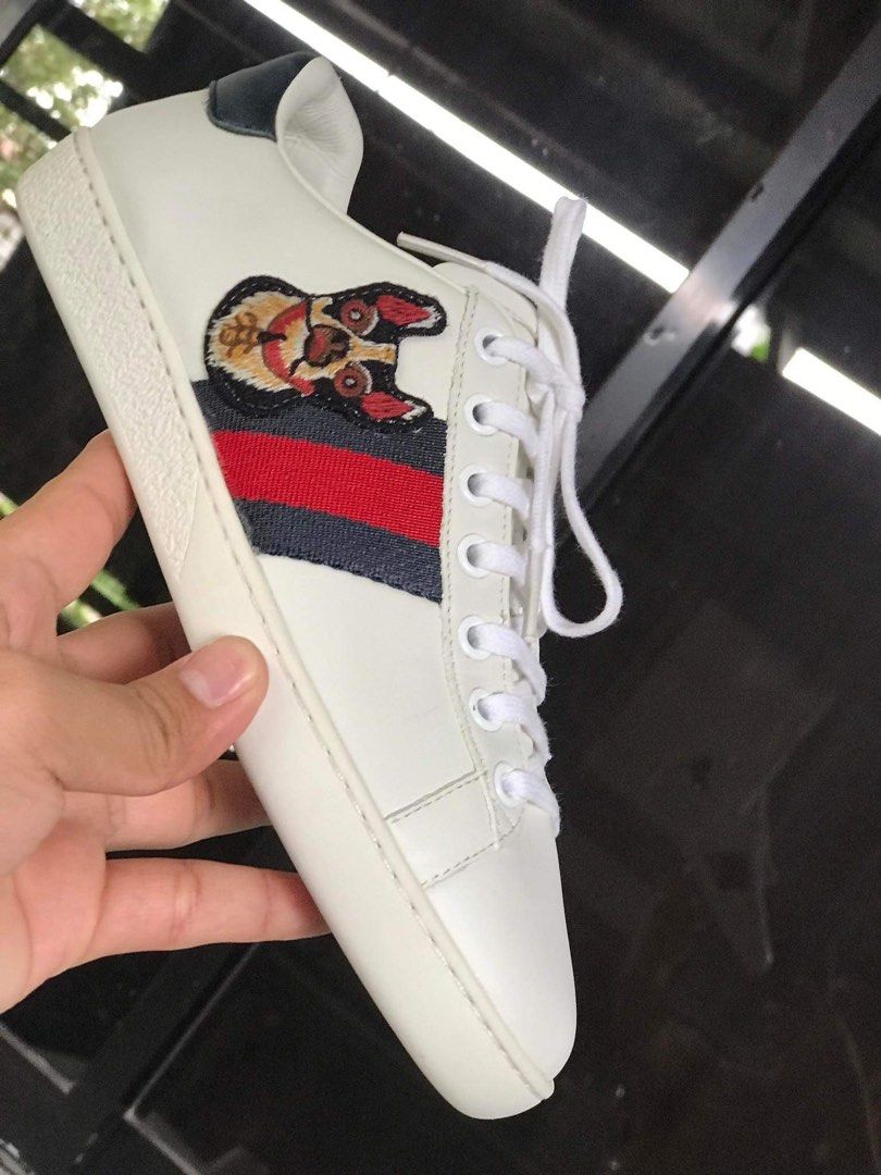 Gucci Sneakers year of dog, Women's Fashion, Footwear, Sneakers on  Carousell