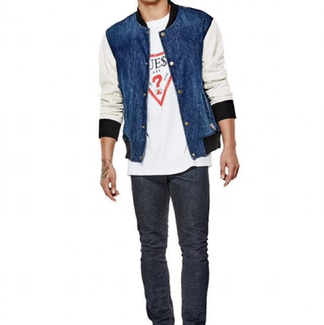 Asap rocky guess jacket shop