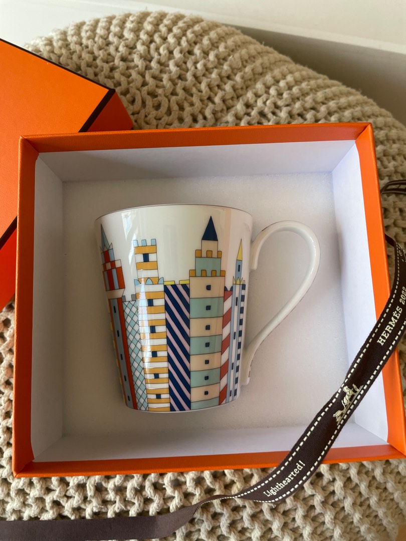 Hermes Mug, 名牌, 飾物及配件 Carousell