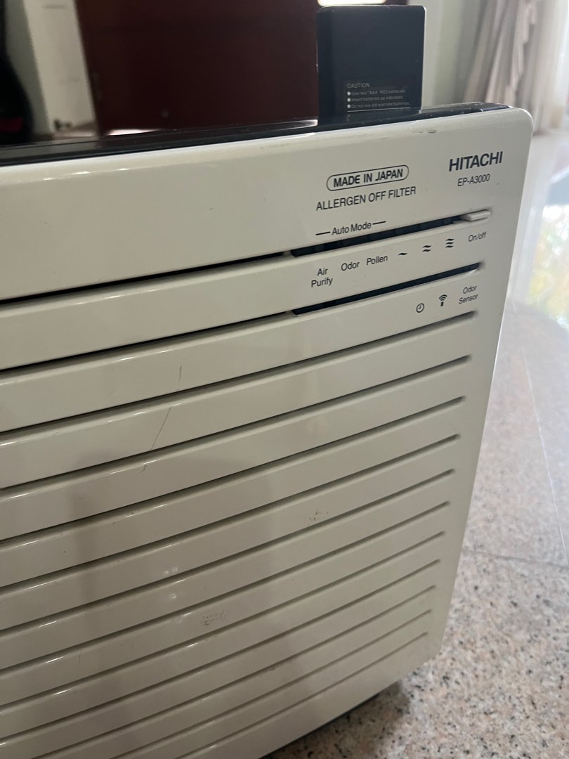 Hitachi air purifier (Made in Japan), TV & Home Appliances, Air
