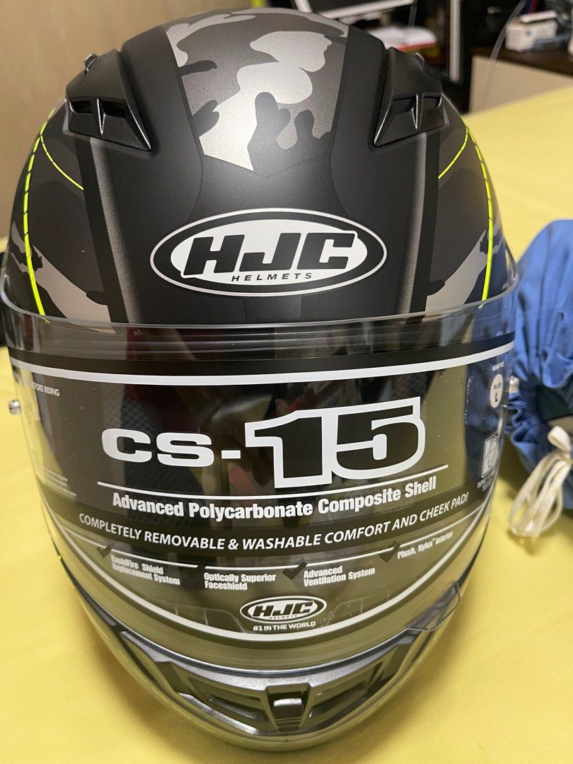 HJC Helmet, Motorcycles, Motorcycle Apparel on Carousell