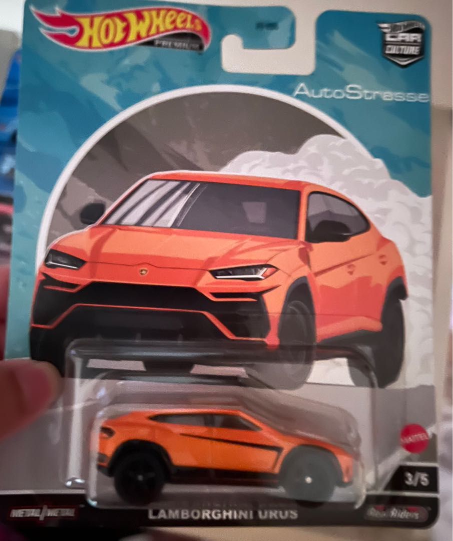Hot Wheels ERREUR Lamborghini URUS carte d'usine erreur