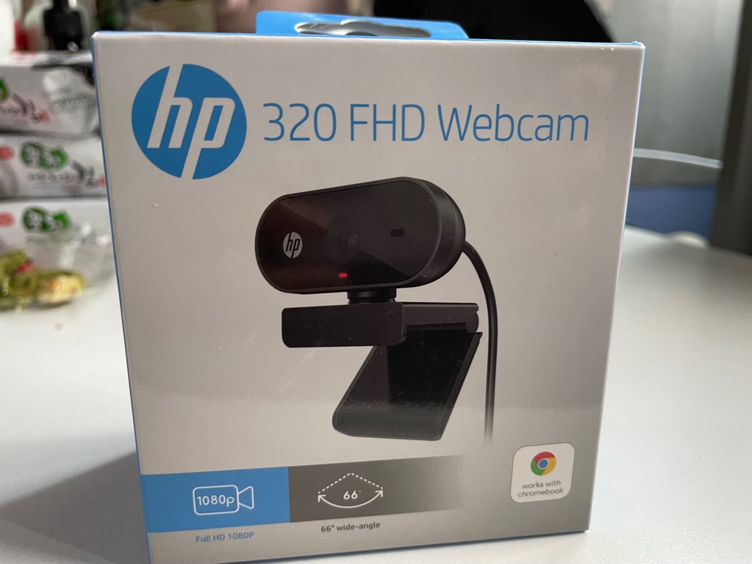 HP 320 webcam, Computers Parts & Tech, Carousell Webcams Accessories, on FHD 