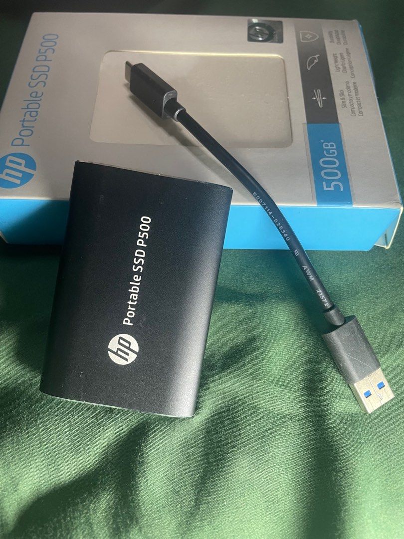 HP Portable SSD P500 (500GB), Computers & Tech, Parts & Accessories ...