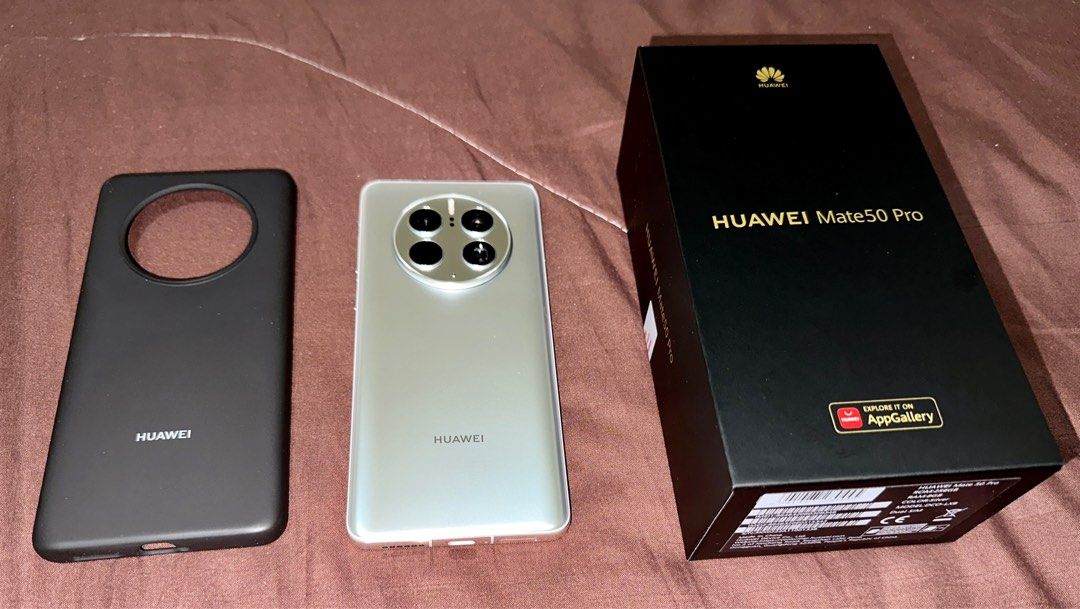 Huawei Mate 50 Pro 256Gb Silver Rush!!!, Mobile Phones & Gadgets