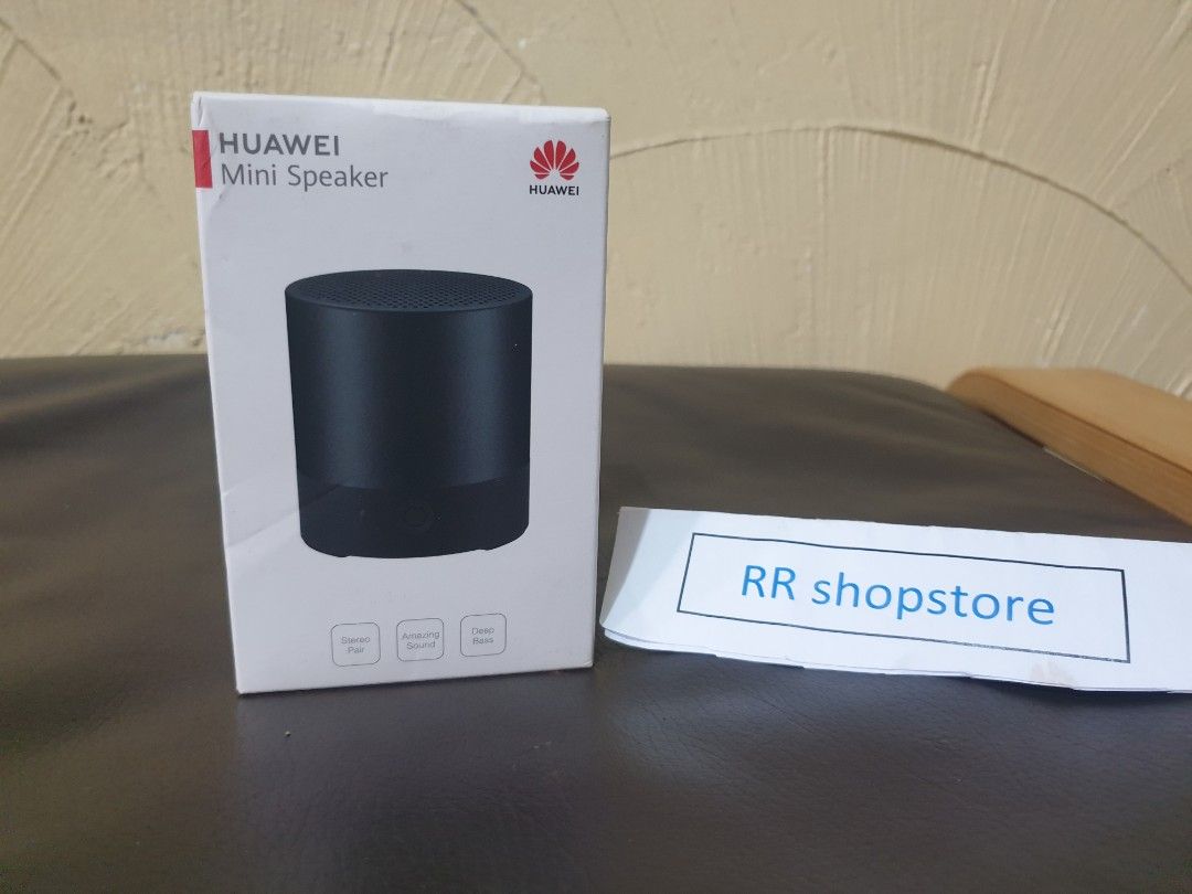 Huawei Mini Speaker (Category: Soundbars, Speakers & Amplifiers) located in San Miguel. Submitted by rrshopstore (Listing ID 1201868271, Image 1). Description: For Sale Huawei Mini Speaker (Graphite Black) Model: CM510 Price: 899 *Stero pair (requires 2 speaker ) *Amazing sound *Deep bass #Huawei #huaweimini #huaweiminispeaker Delivery via Lbc cod or cop Loc San Miguel Bulacan.