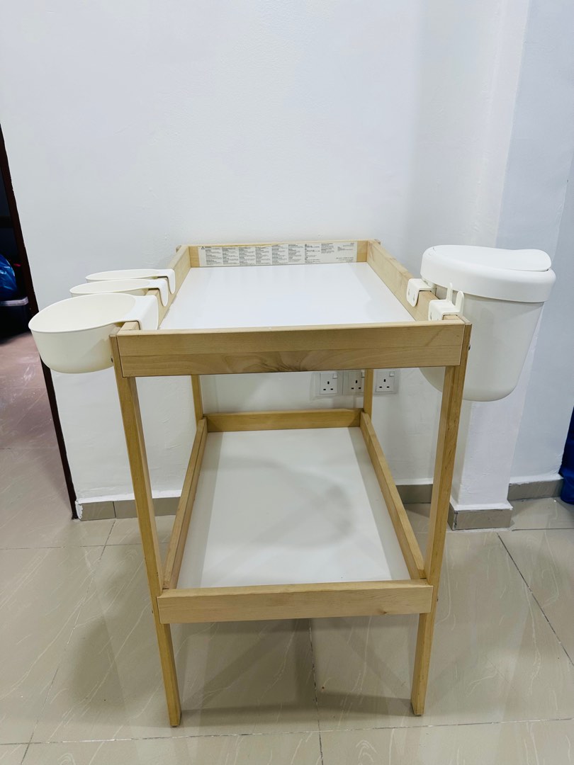 IKEA Changing Table with set, Babies & Kids, Baby Nursery & Kids