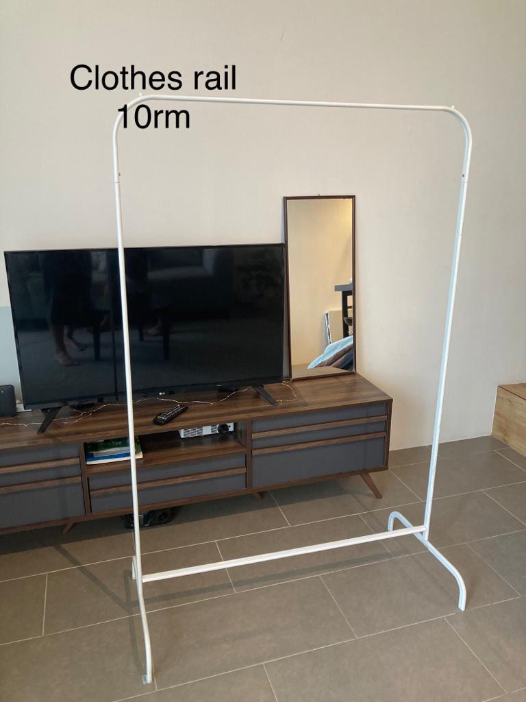 Ikea clothes rail, Furniture & Home Living, Home Improvement