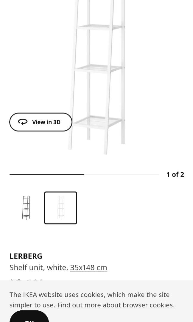 Ikea shelf, Furniture & Home Living, Furniture, Shelves,