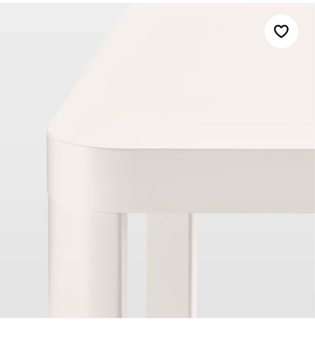 Ikea Tingby Coffee table with rollers, Furniture & Home Living