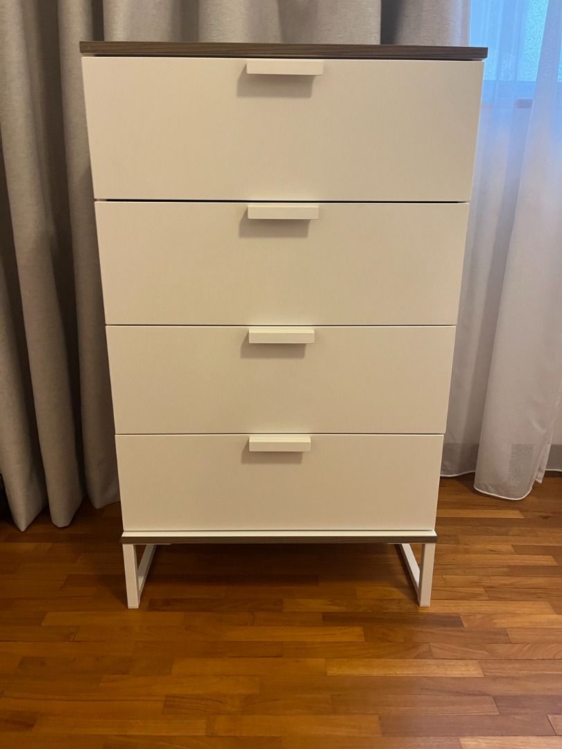 IKEA TRYSIL chest of 4 drawers, Furniture & Home Living, Furniture
