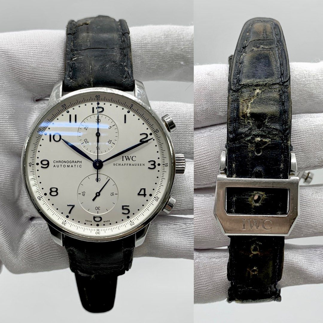 IWC 371446 PORTUGUESE CHRONOGRAPH AUTOMATIC MEN S WATCH 227035497