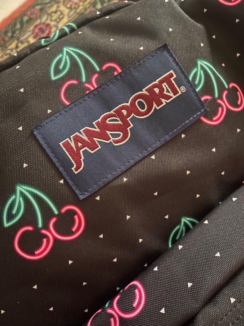 JANSPORT Superbreak Neon Cherries Backpack