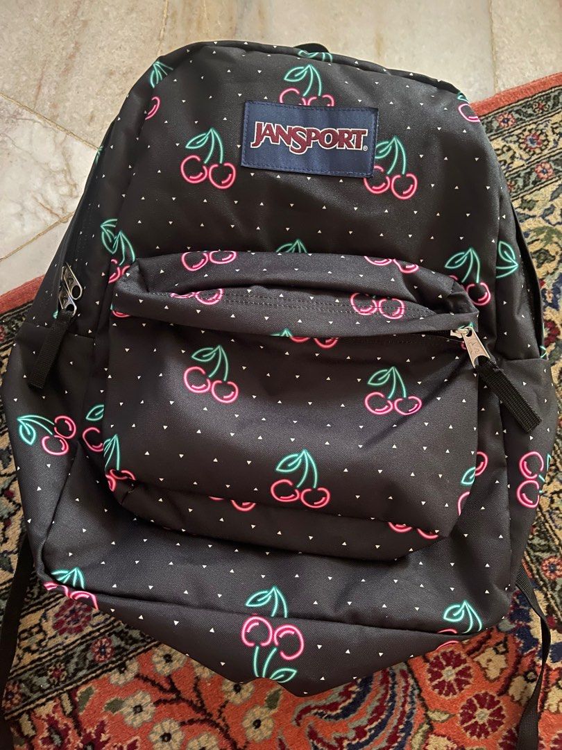 Jansport neon cherries hot sale