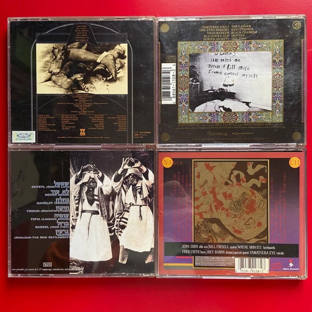 JOHN ZORN ** Autograph 簽名日本版** [Naked City 3CD ]+[ 