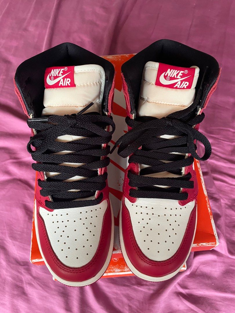 Jordan 1 Lost and found women s gs sizing Men s Fashion