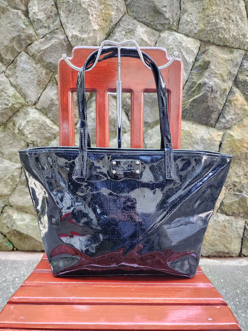 Kate Spade Harmony patent leather bag, Women's Fashion, Bags & Wallets, Tote  Bags on Carousell