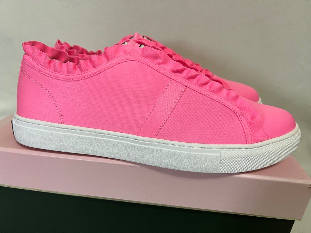 Kate Spade Lance Neon Pink Sneakers, Women's Fashion, Footwear, Sneakers on  Carousell