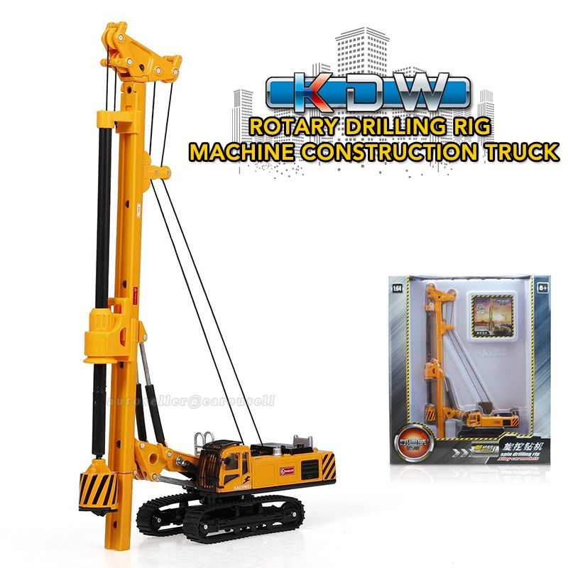 Diecast drilling sales rig toys