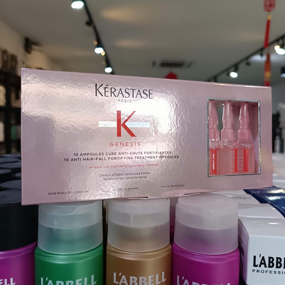 KERASTASE Genesis Ampoules Cure AntiChute Fortifiantes, Anti HairFall