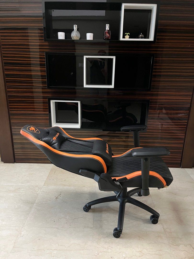 Kursi Gaming Cougar Armor S Orange Perabotan Rumah di Carousell