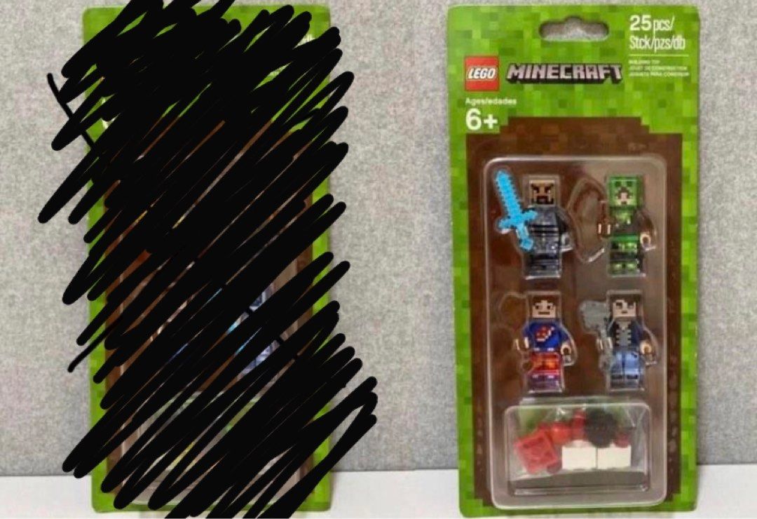 Lego minecraft skin pack 1 and 2 2025