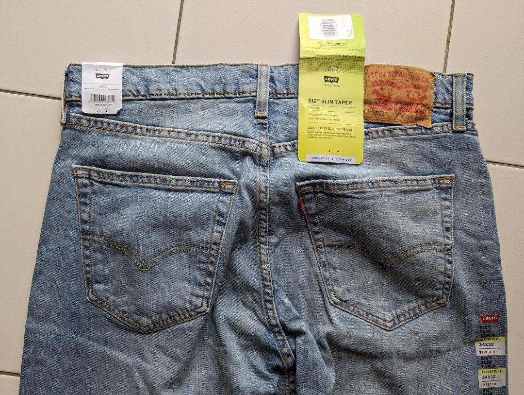 Levis 512 deals 34x32