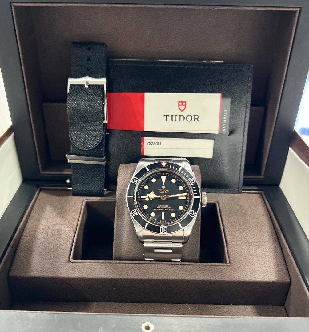 Like New Tudor Black Bay 41 Full Set 79230N Luxury Watches on