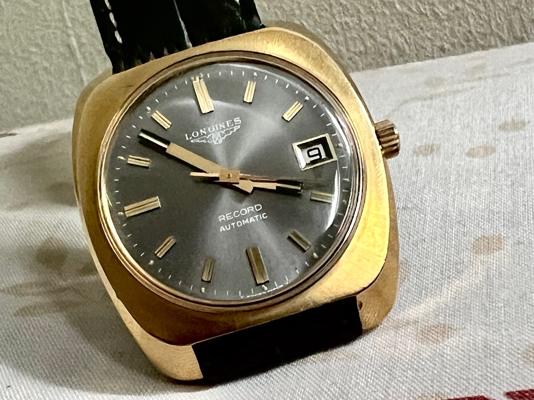 Longines record top vintage
